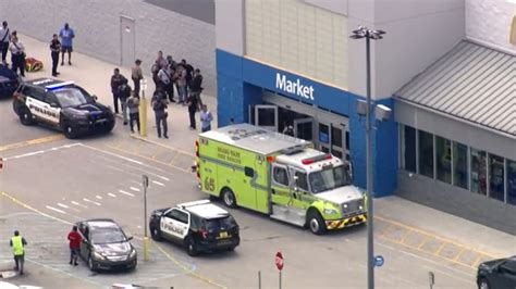 Shooting at a South Florida Walmart kills 1 person and wounds 2 others